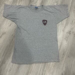 Vintage Champion T-shirt with Embroidered Patch PD